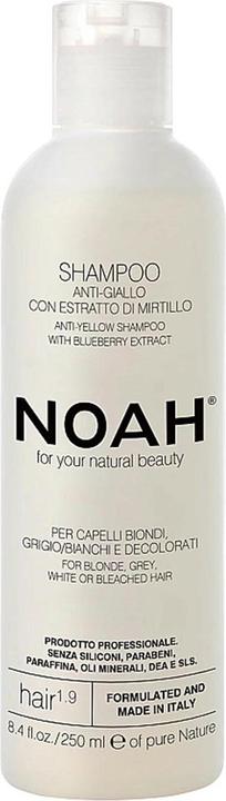 Image du produit Noah NOAH For Your Natural Beauty Shampoo Anti-Yellow Hair 1.9 szampon niwelujacy żółte tony 250ml (250 ml, Shampoing liquide)