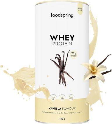 Produktbild Foodspring Whey Protein (Vanilla, 1 Stk., 750 g)