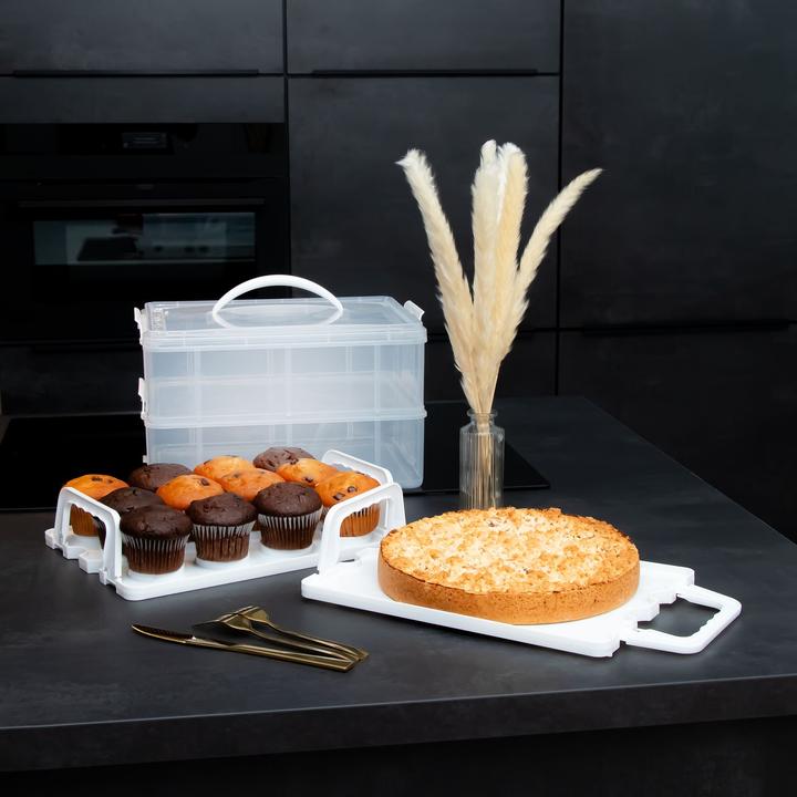 Produktbild Intirilife Kuchen Cupcake Transportbox