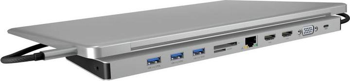 Immagine prodotto Icy Box IB-DK2106a-CPD (USB-C, 7 Porti)