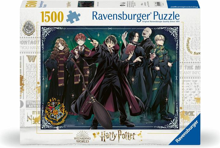Actual product image Ravensburger Puzzle 12001222 - Harry Potter - 1500 pieces Harry Potter puzzle for adults and children (1500 pieces)