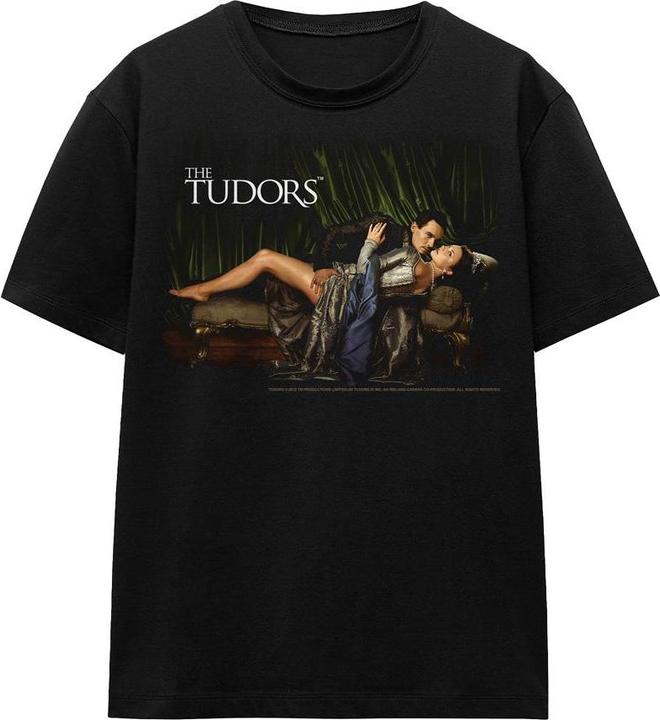 Actual product image The Tudors Unisex Adult The King And His Queen T-Shirt (XL)