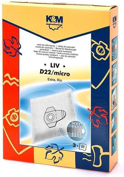 Produktbild Vacuum Cleaner Filters K&M D22 Mikro