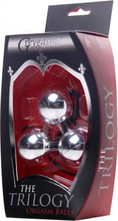 Actual product image GreyGasms Trilogy Orgasm Kegel Balls