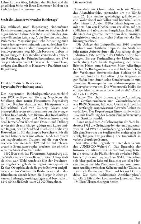 Produktbild Regensburg (Deutsch, Karl Bauer, Peter Bauer, 2014)
