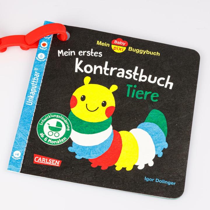 Immagine prodotto Baby Pixi (infrangibile) 163: Il mio libro passeggino Baby Pixi: Il mio primo libro di contrasto (Tedesco)