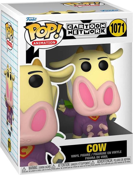 Image du produit Funko POP Cartoon Network Cow and Chicken - Superhero Cow