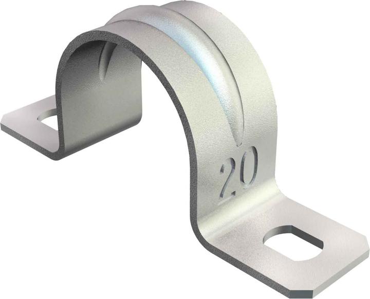 Actual product image OBO Bettermann OBO 605 35mm double-lobed fastening clip