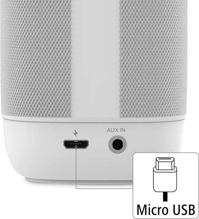 Actual product image Hama Tube 2.0 Mobile Bluetooth Speaker (8 h, Battery operated)