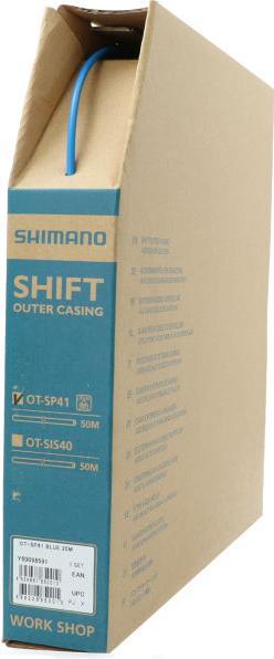 Shimano Schaltzugaussenhülle OT-SP41 25 m Blau