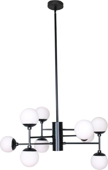 Produktbild DKD Home Decor Deckenlampe Kristall Schwarz (76.2 x 76.2 x 40.64 cm)