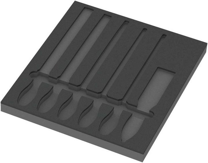 Actual product image Wera 9883 Foam insert PFERD file set 1 (344 mm)