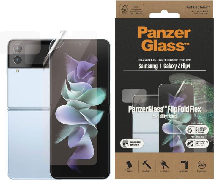 Actual product image PanzerGlass Ultra Wide Fit (1 Piece, Samsung Galaxy Z Flip4)