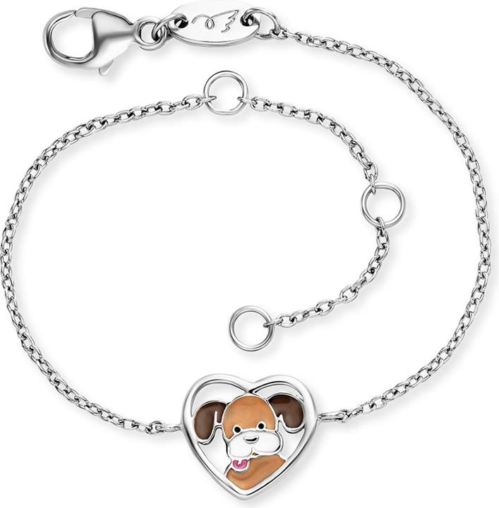 Produktbild Herzengel Armband Hund (1.50 cm, 925er Silber, Emaille)