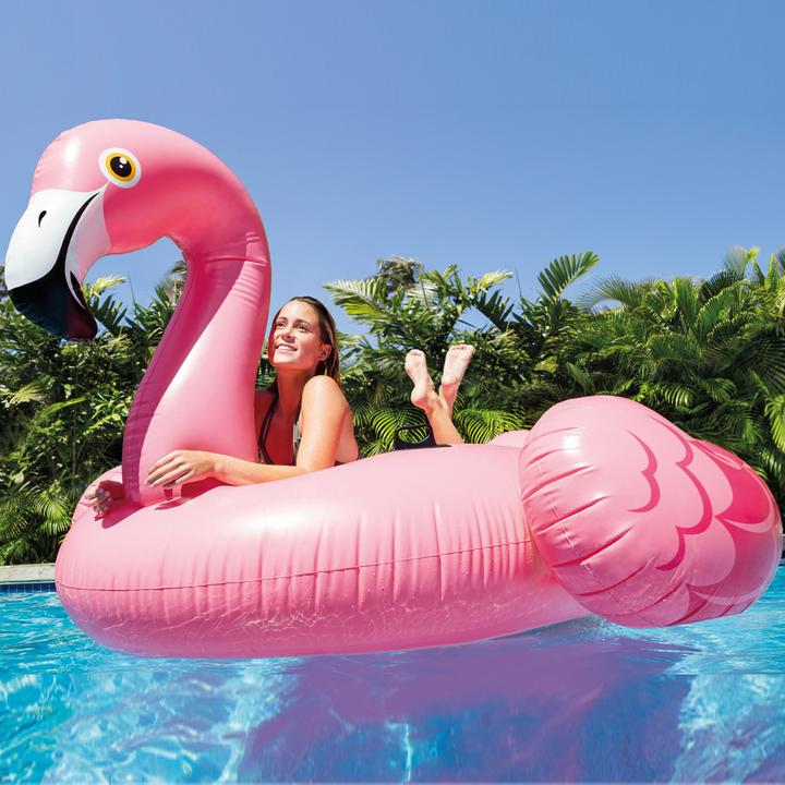 Actual product image Intex Mega Flamingo Island