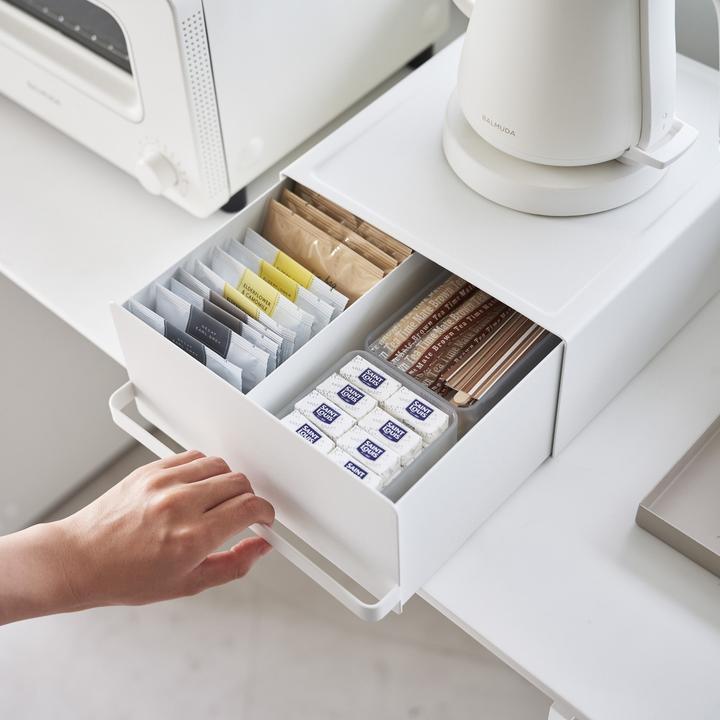 Actual product image Yamazaki Drawer for TOWER worktop