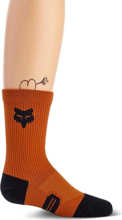 Produktbild Fox Socks 23 Yth 6" Ranger Crew Brnt Org (S/M)