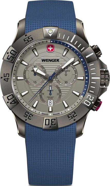 Produktbild Wenger Sea Force Chrono 01.0643.126 (Swiss Made, Lünette drehbar links, Chronograph)