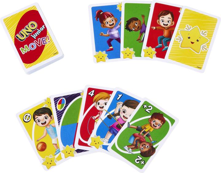Produktbild Mattel Games UNO Junior Move (Multilingual)
