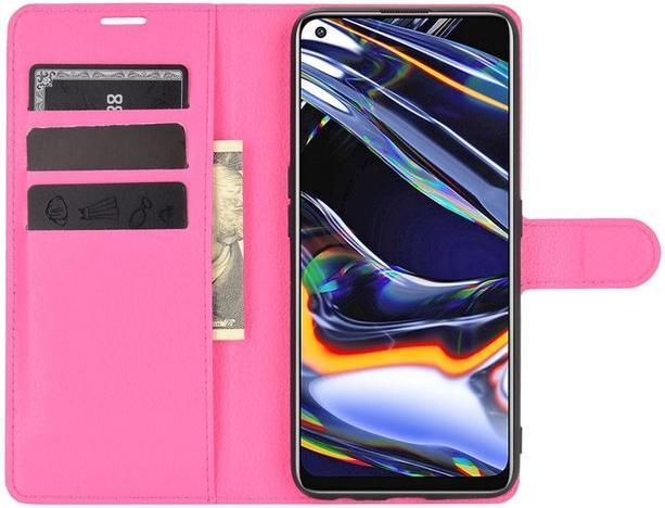 Productafbeelding MU Classic Litchi Leren Boekomslag Serie (Realme 7 Pro)