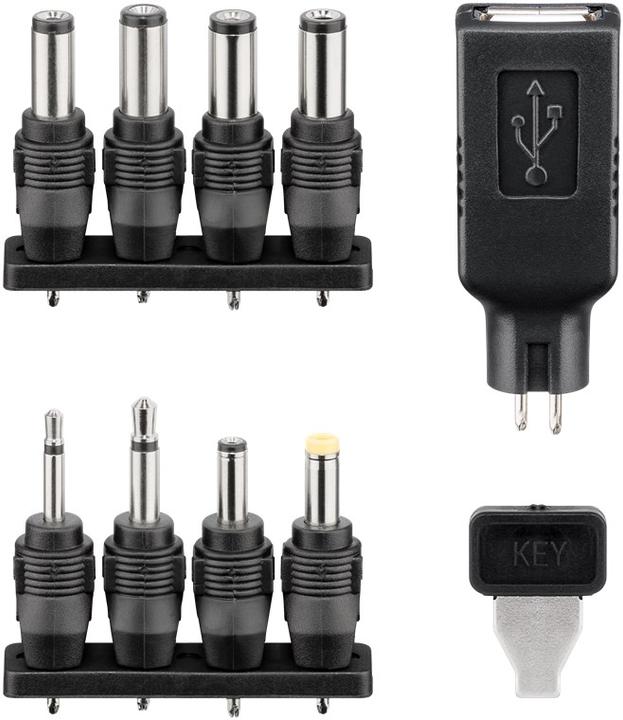 Image du produit Goobay Alimentation électrique universelle 3 V - 12 V 1,5A