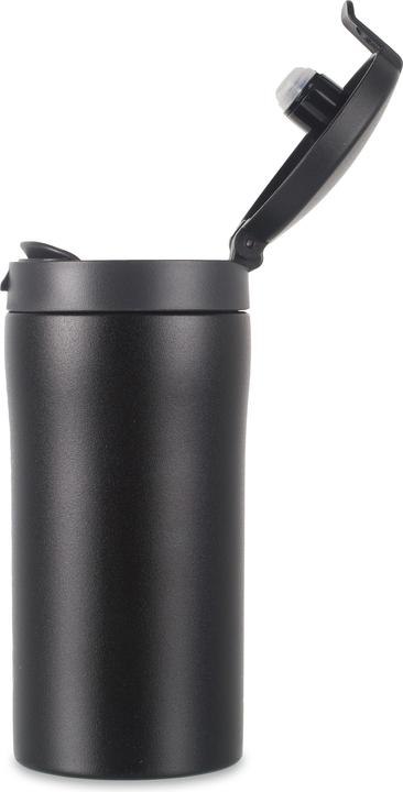 Productafbeelding Lifeventure Flip-Top Thermische Mok, Mat Zwart (0.30 l)