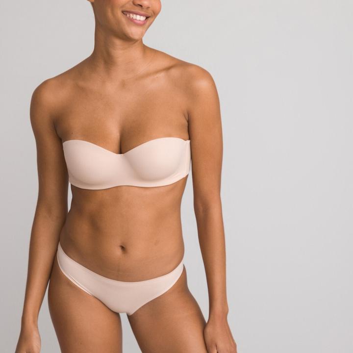 Actual product image La Redoute Collections Microfibre bandeau bra (75 B, Single pack)