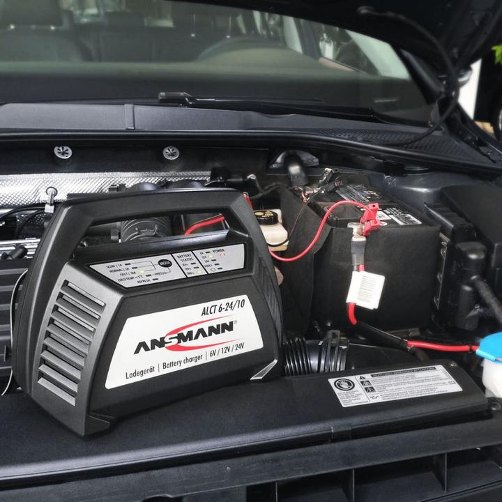 Image du produit Ansmann Chargeur automatique ALCT 624/10 (6V, 12V, 24V, 10 A)