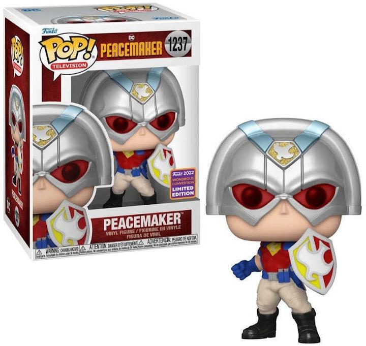 Actual product image Funko POP! DC Comics Peacemaker w/Shield (1237) EXM