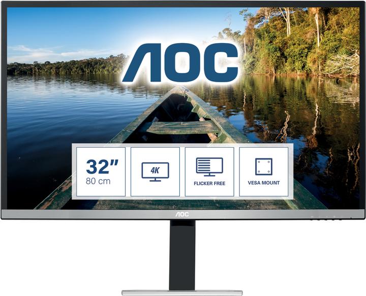 Actual product image AOC U3277fwq (3840 x 2160 Pixels, 32")