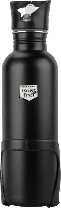 Image du produit Fischer Bouteille d'eau en acier inoxydable avec support, 750ml (0.75 l)