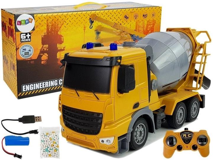 Image du produit Lean Toys Camion télécommandé - Bétonnière