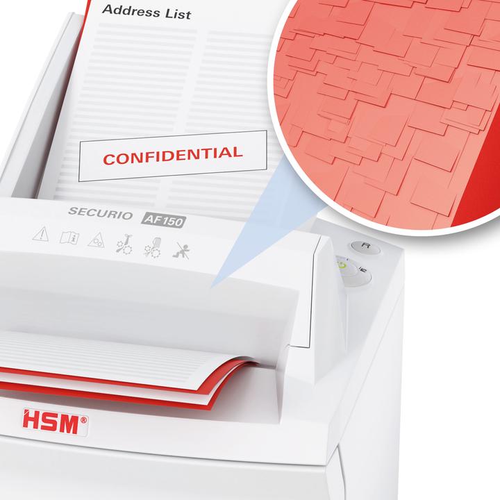 Produktbild HSM Aktenvernichter SECURIO AF 2083111 AF150 4,5x30mm (Partikelschnitt)