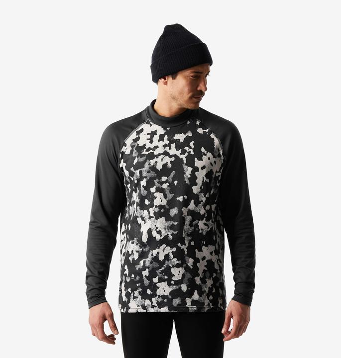 Produktbild Wedze Skiunterwäsche Funktionsshirt Herren weiter Schnitt - BL500 beige/schwarz (M)
