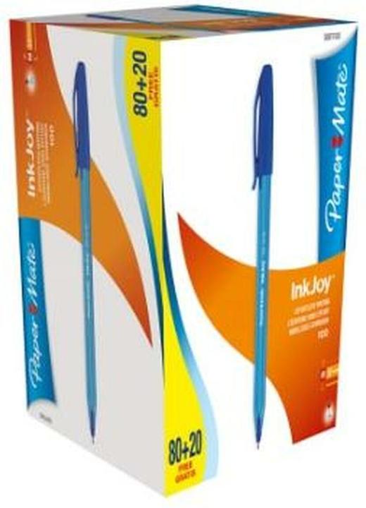 Produktbild Paper Mate Paper:Mate Kugelschreiber InkJoy 100, Value Pack, blau (Blau, 100 x)