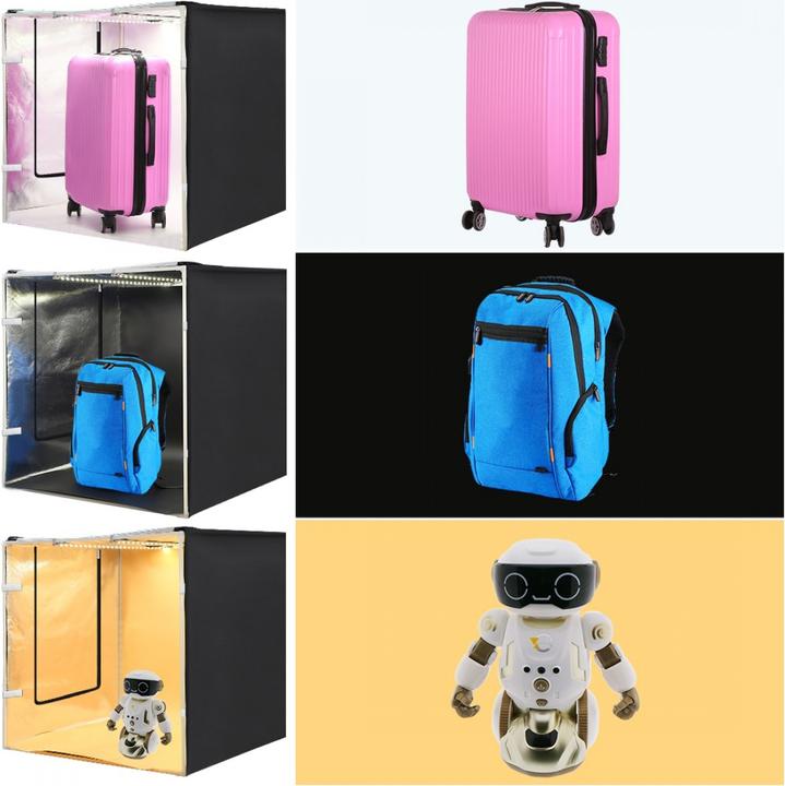 Produktbild Puluz Fotostudio mit integrierter LED Beleuchtung (Aufnahmebox)