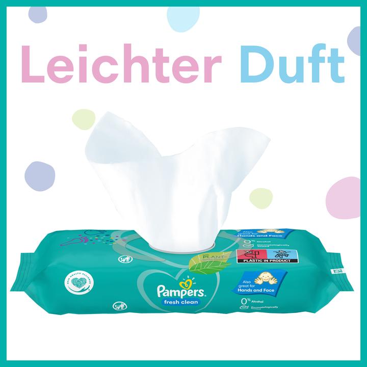 Image du produit Pampers frais et propre (52 pièce(s))