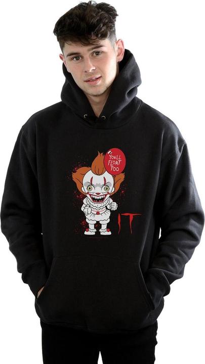Produktbild Universal Textiles Chibi You'll Float Too Kapuzenpullover (L)