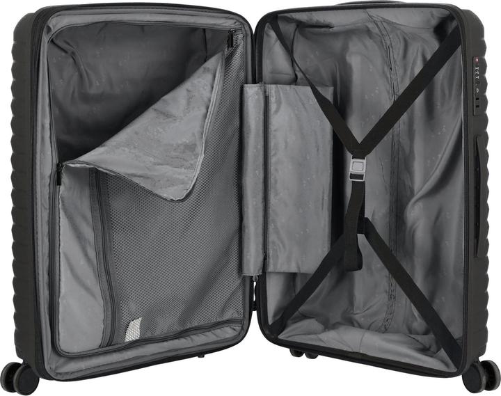 Actual product image D&N Travel Line 4500 4-wheel suitcase set 3-piece with stretch fold (205 l, XL (from 140l))