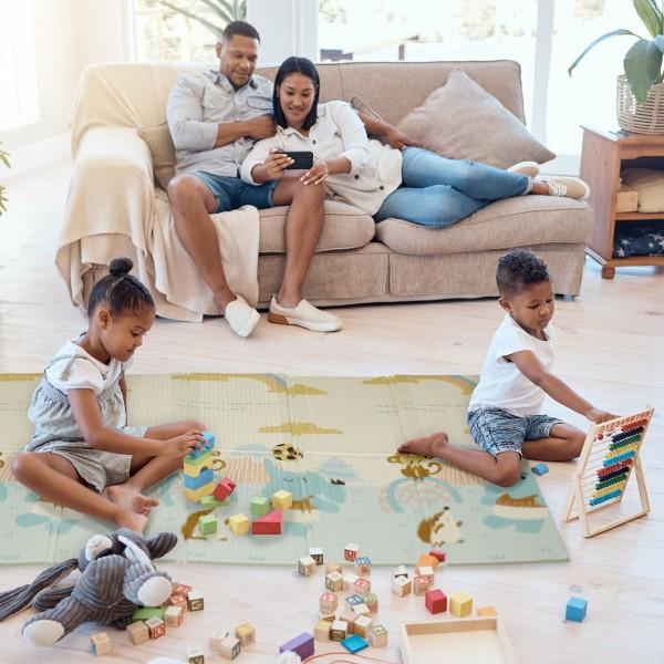 Actual product image Relaxdays Play mat (195 x 146 x 1 cm)