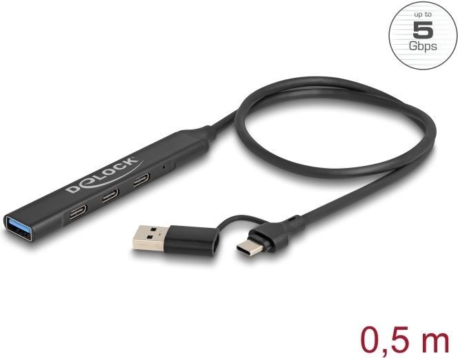Produktbild Delock 64272 (USB-C, USB-A, 4 Ports)