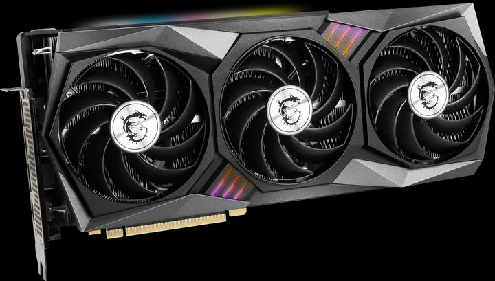 Actual product image MSI GeForce RTX 3060 Ti GAMING X TRIO (8 GB)