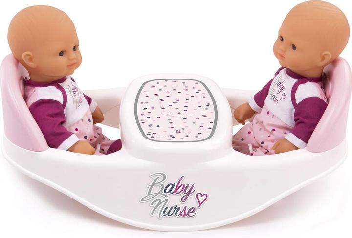Produktbild Smoby Baby Krankenschwester Kinderstuhl für 2 Puppen