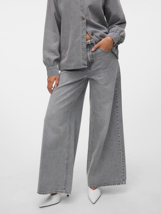 Produktbild Vero Moda VMANNET Mittlere Taille Weiter Beinschnitt Jeans Weit geschnitten (W27/L32)