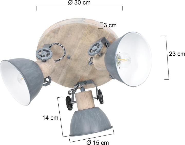 Produktbild Steinhauer Gearwood (E27)
