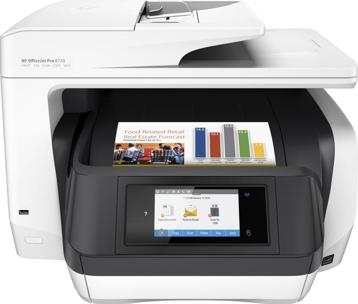 HP OfficeJet Pro 8720 (Ink, Colour)