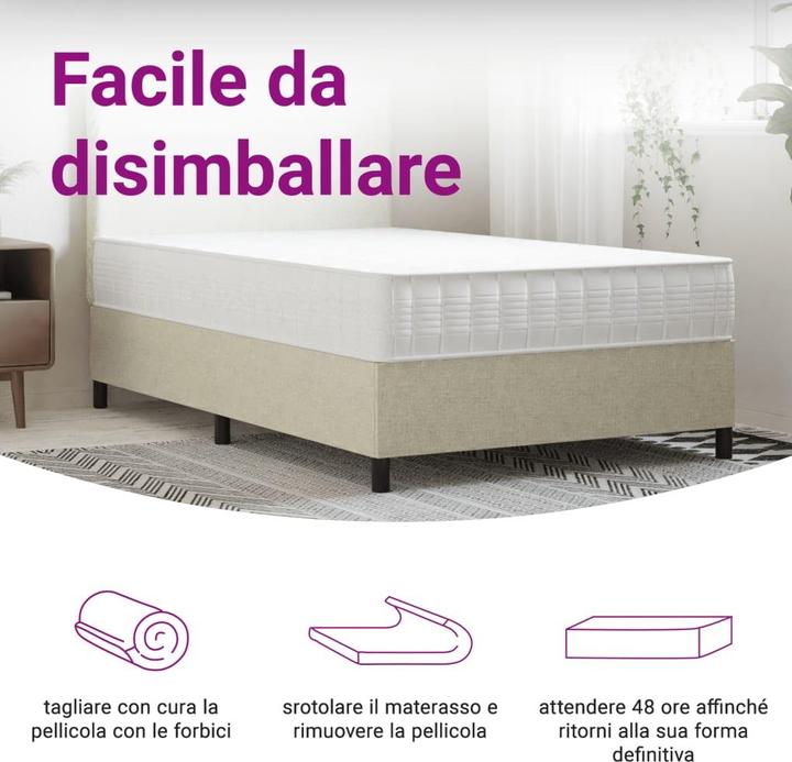 Produktbild VidaXL Jeronimus (140 x 200 cm, Federkern)