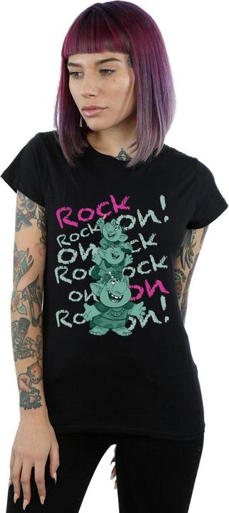 Immagine prodotto Disney Frozen Trolls Rock On Maglietta Donna (S)