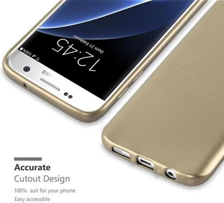 Image du produit Cadorabo Couverture métallique mate TPU (Samsung Galaxy S7)