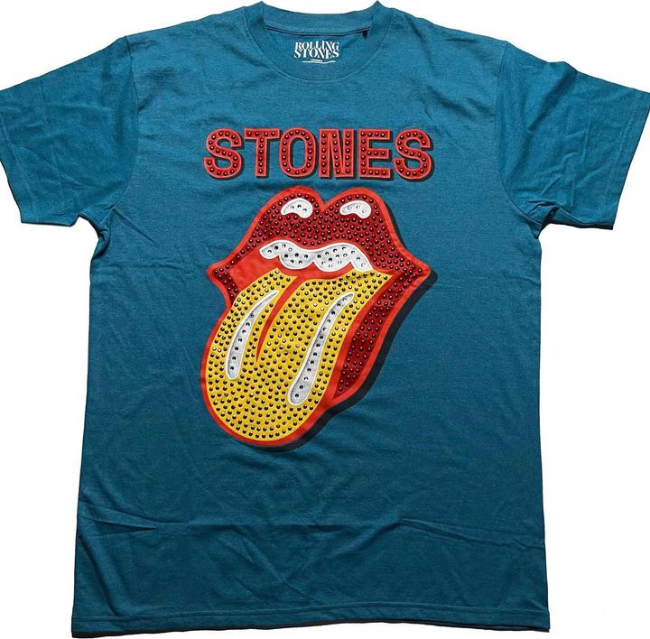 Image du produit The Rolling Stones T-shirt unisexe orné d'ornements pour adultes (XL)